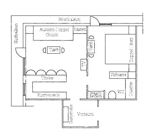 Appartements Birkenhof Berwang Rum bild